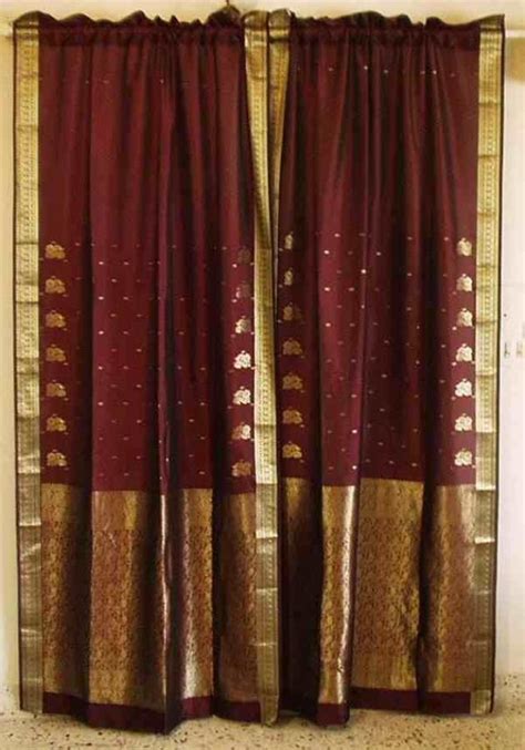 sari curtain|sari curtains for bedroom.